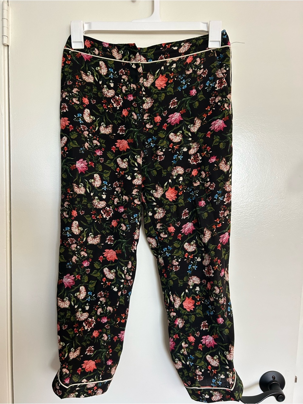 Erdem Giulia silk trousers